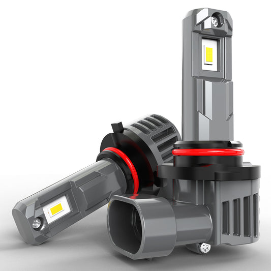 9005 LED Car 80W 16000LM 6000K Cold White, 400% Brightness, HB3 LED Headlight Kit Halogen Replacement Lamps, Fog Bulb, 1:1 Size, Plug and Play (2Lamps)