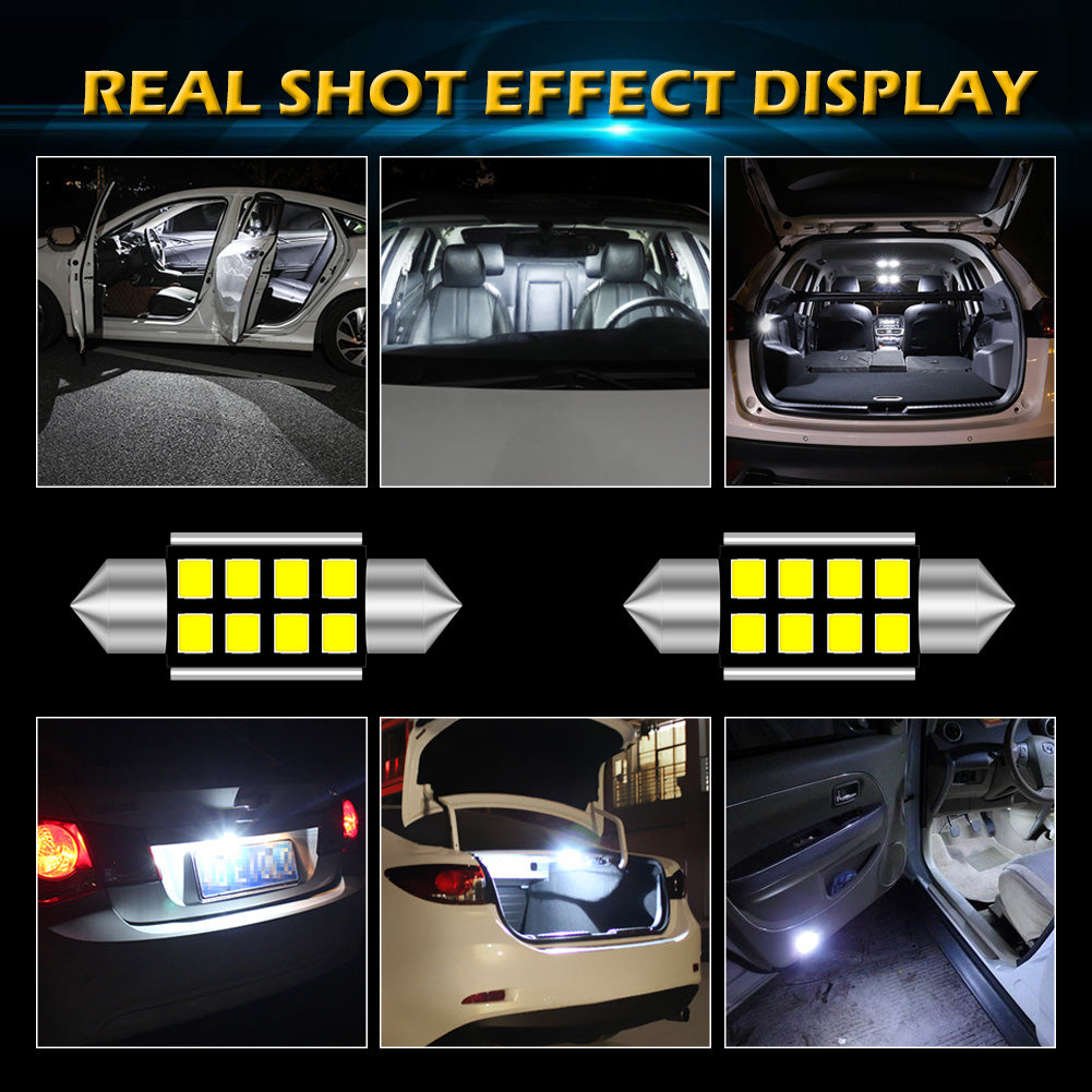 Katur Wholesale C5W LED Bulb CANBUS 12V Festoon 31mm 36mm 41mm C10W Car Interior Light License Plate Reading Lamp