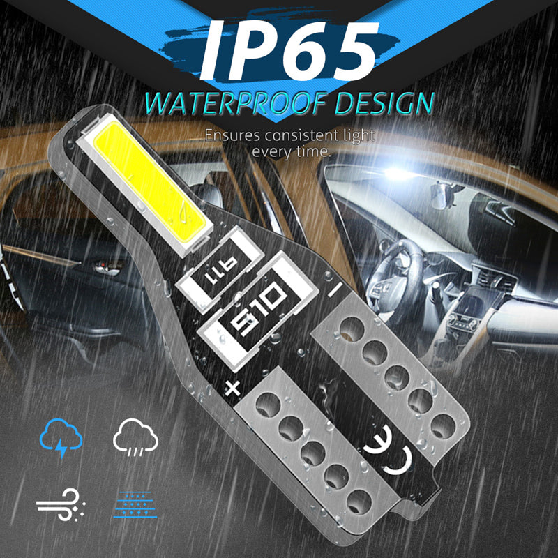 Katur Wholesale T10 W5W 194 168 Led Bulb Auto Car Interior Reading Lamp Doom light 6000K White Car led bulbs DC 12V
