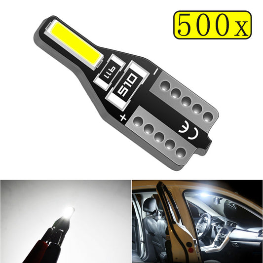 Katur Wholesale T10 W5W 194 168 Led Bulb Auto Car Interior Reading Lamp Doom light 6000K White Car led bulbs DC 12V
