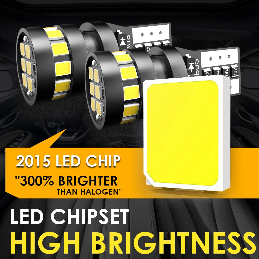 Katur Wholesale Canbus T10 LED W5W 168 194 Clearance Parking Lights Readling Lights Side marking Bulbs(100PCS)