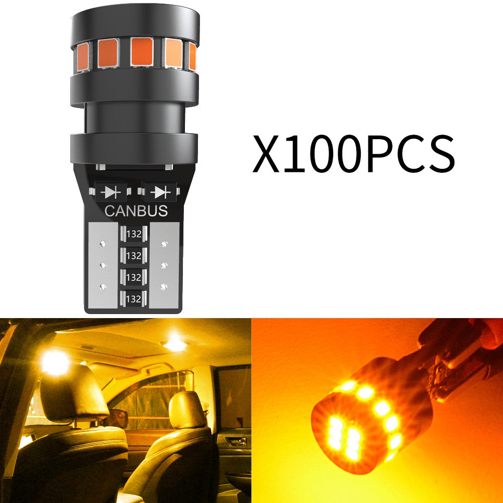 Katur Wholesale Canbus T10 LED W5W 168 194 Clearance Parking Lights Readling Lights Side marking Bulbs(100PCS)