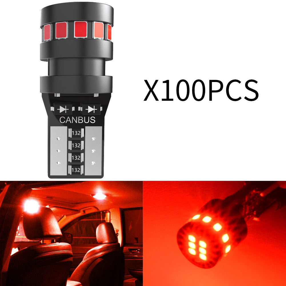 Katur Wholesale Canbus T10 LED W5W 168 194 Clearance Parking Lights Readling Lights Side marking Bulbs(100PCS)