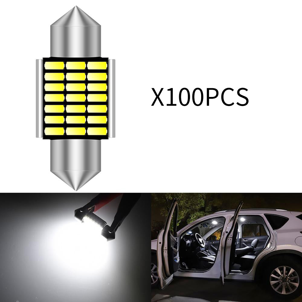 Katur Wholesale 31mm 36mm 39mm C5W C10W Canbus Led Car Festoon Light Interior Dome Reading Bulbs