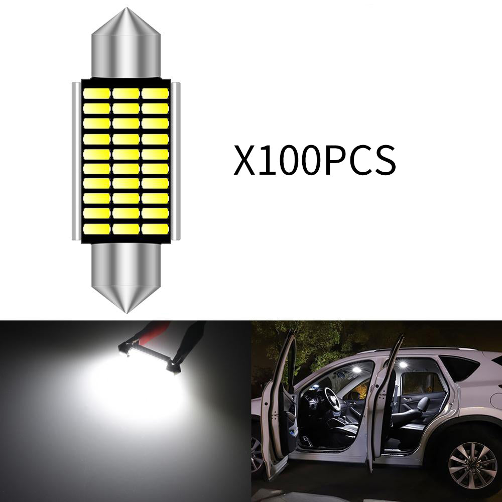 Katur Wholesale 31mm 36mm 39mm C5W C10W Canbus Led Car Festoon Light Interior Dome Reading Bulbs