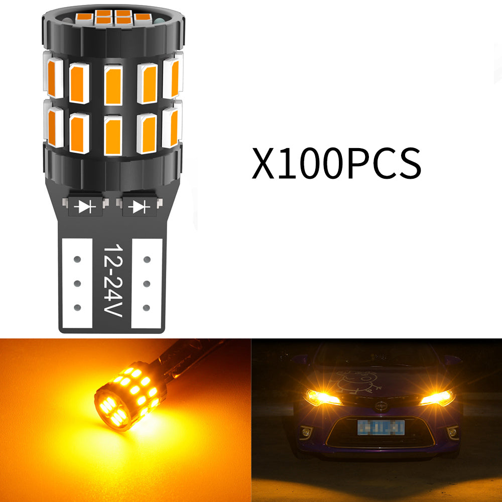Katur Wholesale Canbus T10 LED W5W 168 194 Clearance Parking Lights Interior Reading Light Bulbs(100PCS)