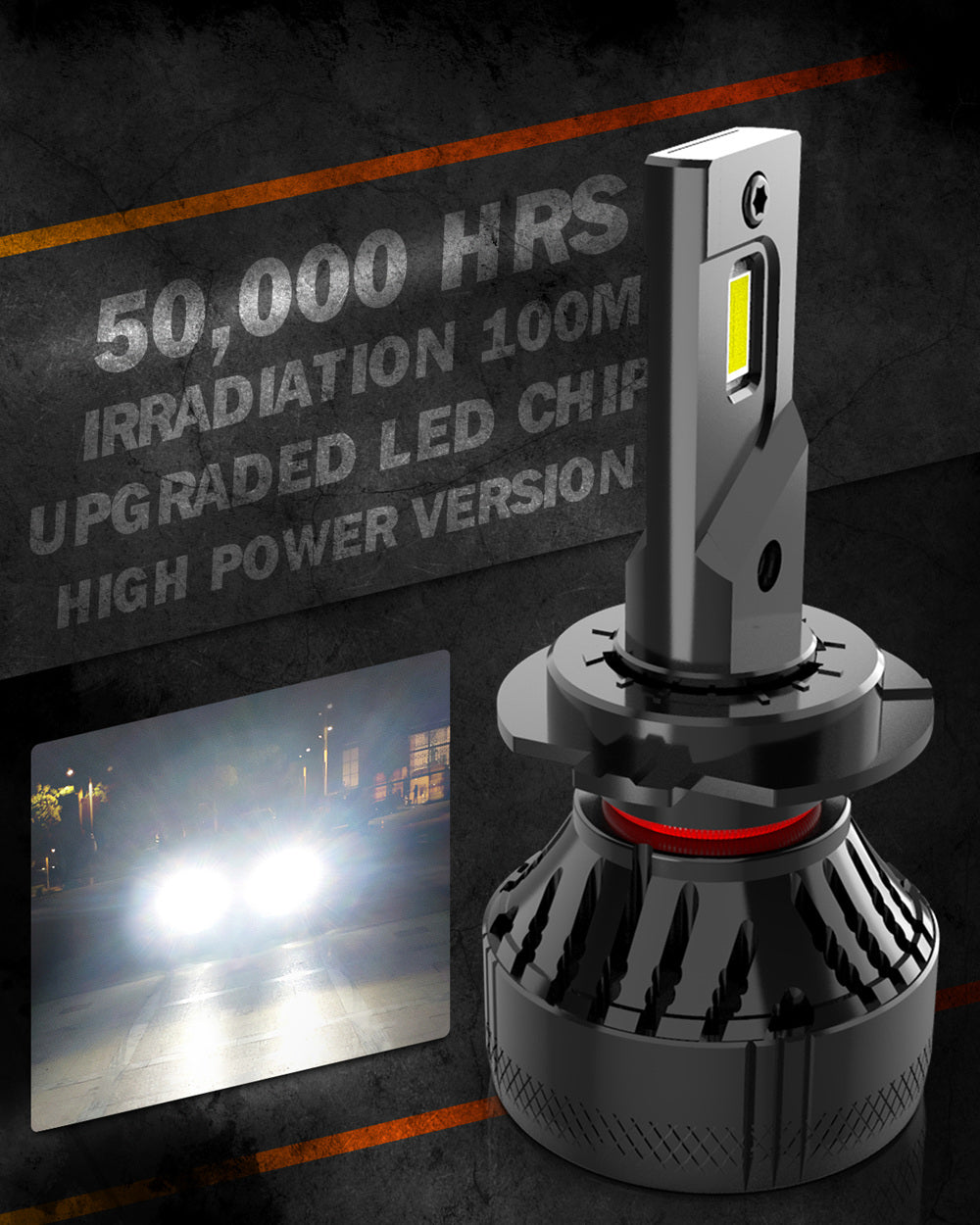 KaTur 90W H7 Led Canbus High Power Headlight H1 H4 H8 H11 9005 9006 9012 HIR2 Super Bright Bulbs Turbo Led Lamp For Car 12V
