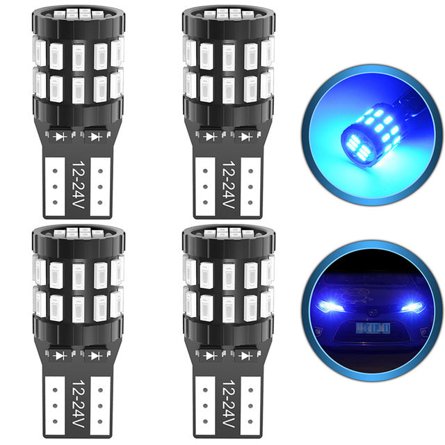 Katur T10 W5W LED Canbus Bulbs led Car Parking Light Interior Lights(4pcs in pack)