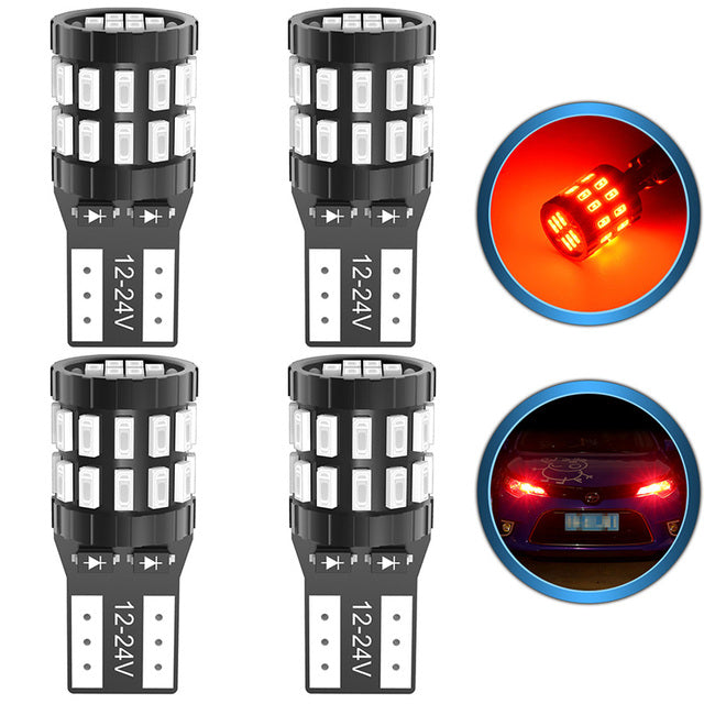 Katur T10 W5W LED Canbus Bulbs led Car Parking Light Interior Lights(4pcs in pack)