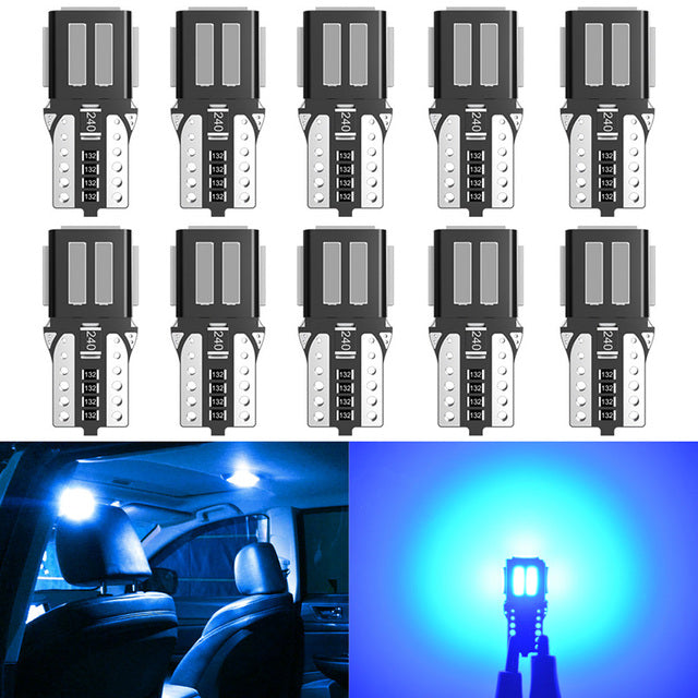 Katur W5W T10 LED Canbus Light Bulbs WY5W Led Interior Doom Reading Lamps(10pcs)