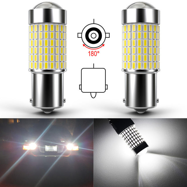 Katur Canbus Signal Lamps 1156 P21W BA15S LED 1157 BAY15D 3157 3047 lamps 7443 W21W T20 LED Bulbs For Reversing Lights
