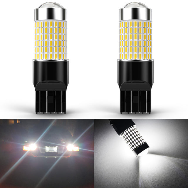 Katur Canbus Signal Lamps 1156 P21W BA15S LED 1157 BAY15D 3157 3047 lamps 7443 W21W T20 LED Bulbs For Reversing Lights