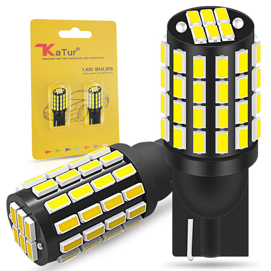 Katur T10 W5W Led Bulbs 194 168 5630Smd Auto Car LED Dome Map Trunk License  Plate Light Lamp Bulb T10 Led Amber White Lighting - Price history & Review