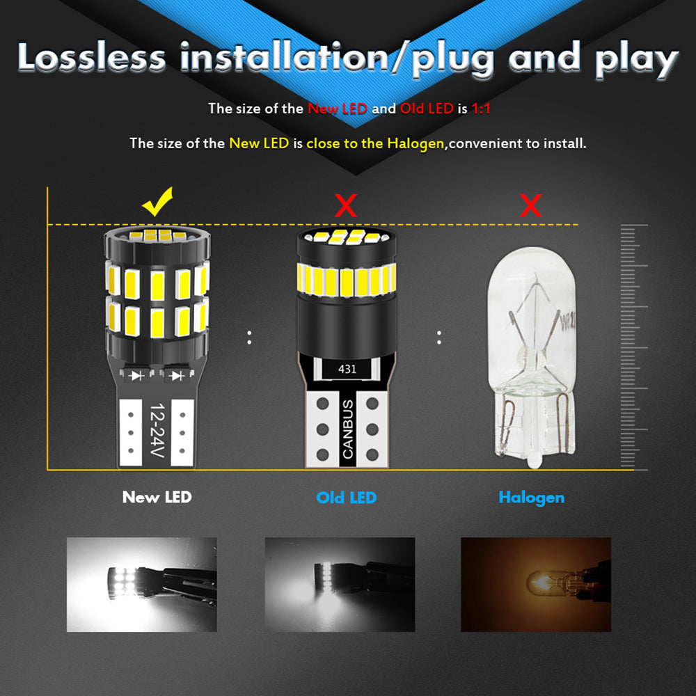 Katur Wholesale Canbus T10 LED W5W 168 194 Clearance Parking Lights For Mercedes Benz