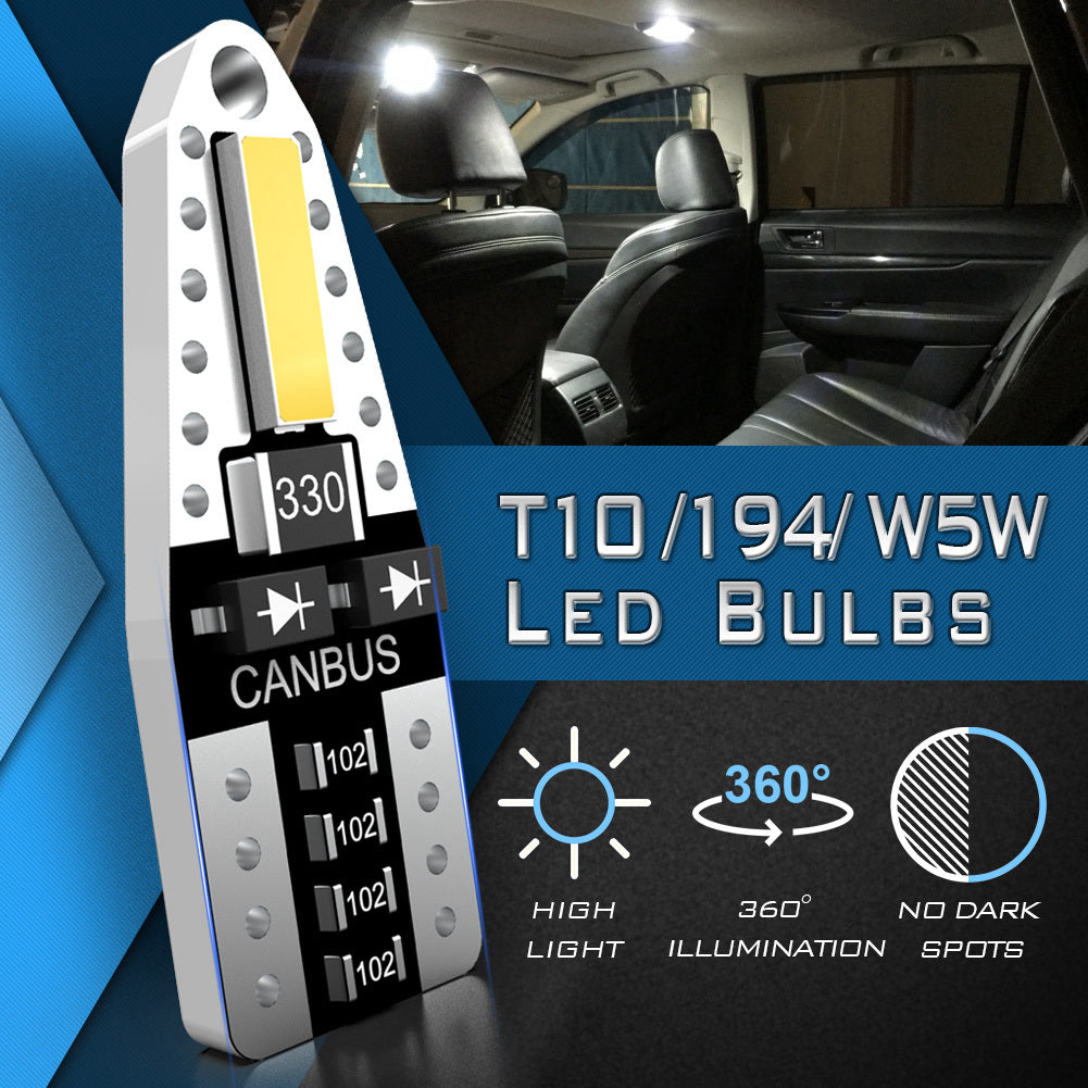 Katur Wholesale W5W Car Interior Light Dome Trunk Parking Lights T10 LED Canbus Bulb for Volvo