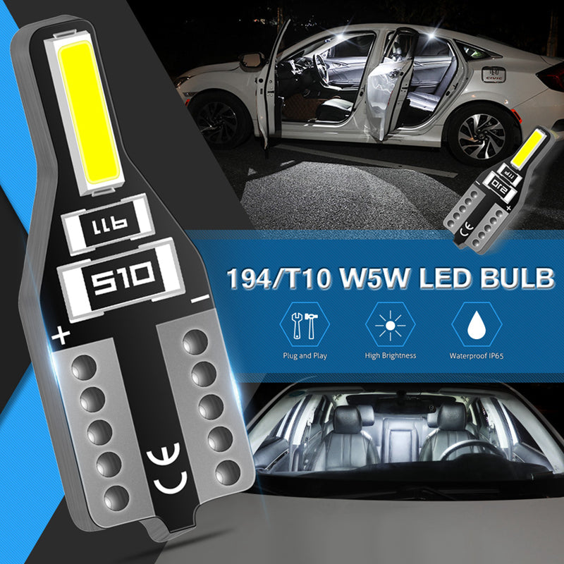 Katur T10 W5W Led Bulb Auto Interior Light For Volkswagen VW Golf Passat B7 B6 Scirocco Touareg Polo Bora Transporter Car Light