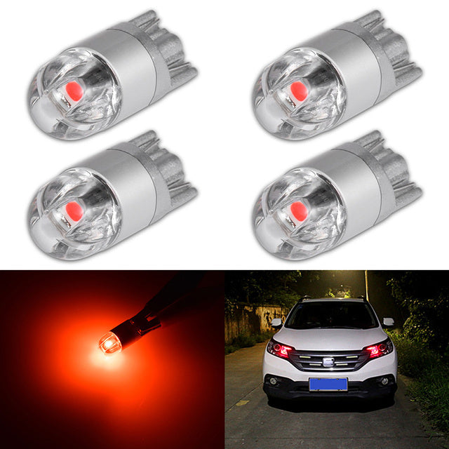 Katur LED T10 W5W Bulbs 168 194 W5W led car Reading lamps Clearance Lights(4CPS)